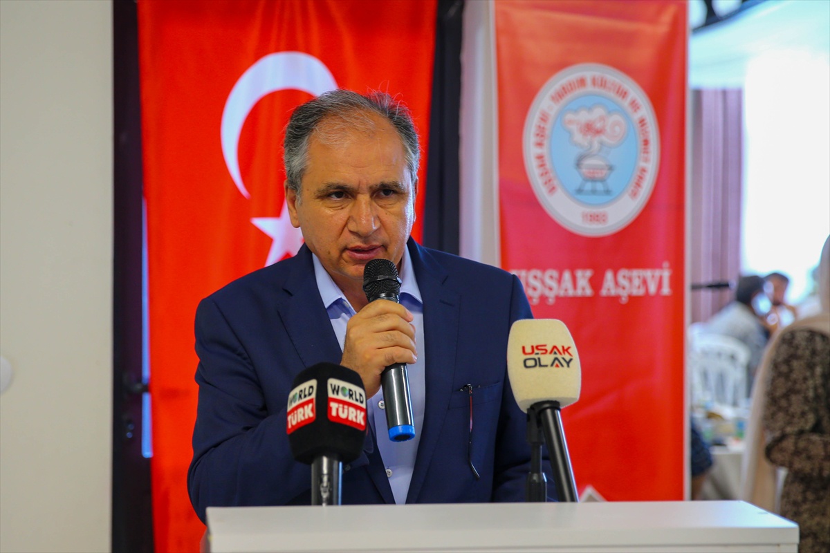 Uşak\'ta aşevinde değerler eğitimi sınıfı ve kütüphane hizmete girdi