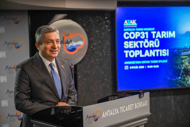 Antalya'da COP31 tarım toplantısı yapıldı, ATAK mutabakatı hazırlanıyor