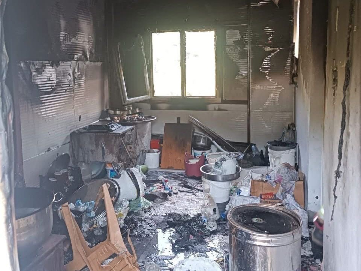 Arsuz Kozaklı\'da ev yangınında can kaybı ve yaralanma yaşanmadı