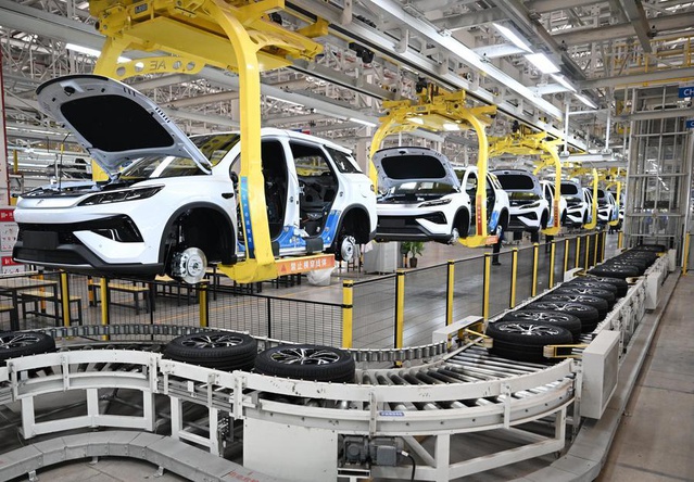 Çin'de yeni enerjili araçlar rekor kırdı, satışlarda pay yüzde 60,6'ya çıktı