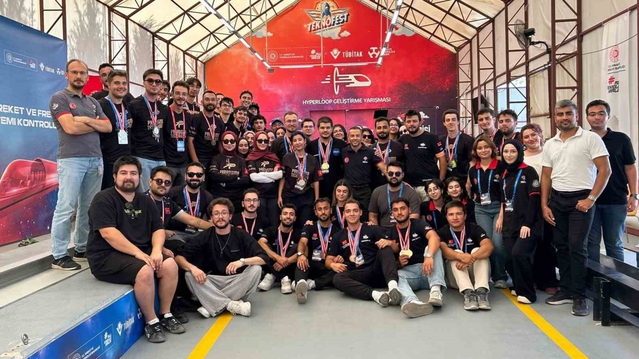 Karabük Üniversitesi PARTECH Hyperloop Takımı TEKNOFEST 2026'da Türkiye ikincisi oldu