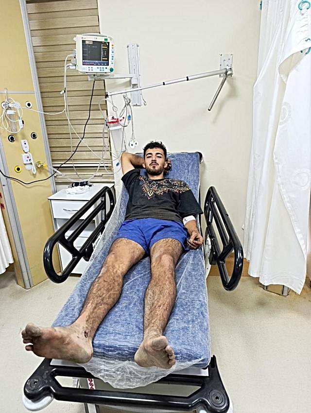 Kozan yangını ikinci gününde: Yardıma koşan genç hastanelik oldu