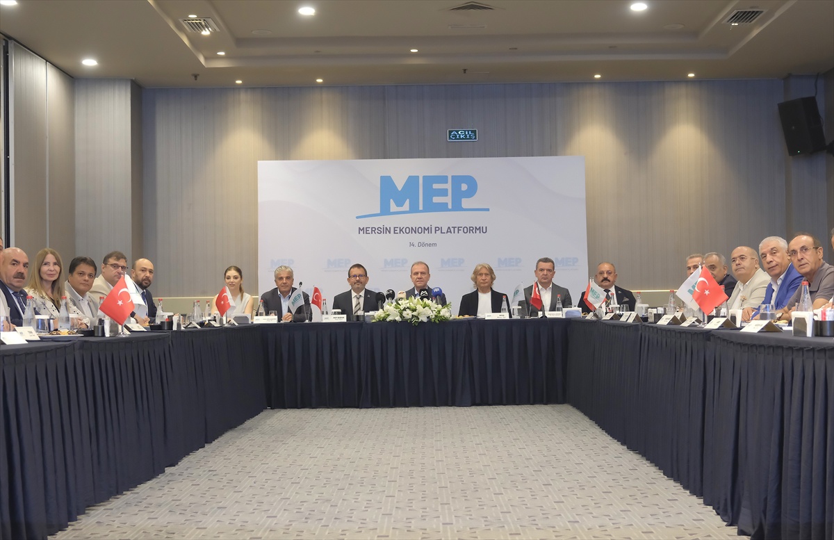 Mersin ekonomi platformu 14. istişare toplantısında kent yatırımları konuşuldu