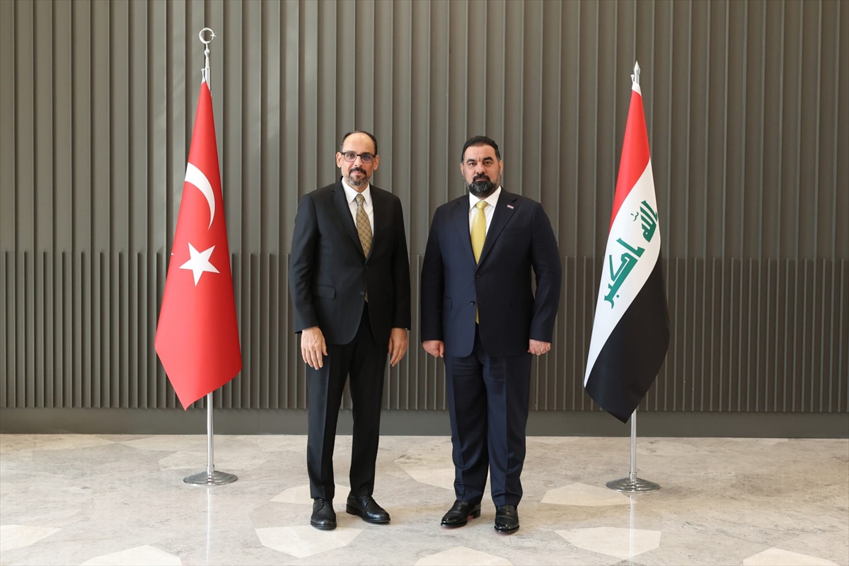 MİT Başkanı Kalın ile Irak Meclis Başkanı Halbusi Ankara\'da güvenlik ve ekonomi görüşmesi yaptı