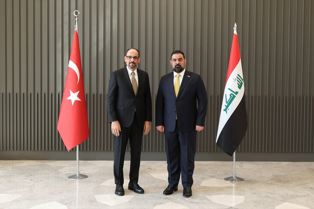 MİT Başkanı Kalın ile Irak Meclis Başkanı Halbusi Ankara'da güvenlik ve ekonomi görüşmesi yaptı