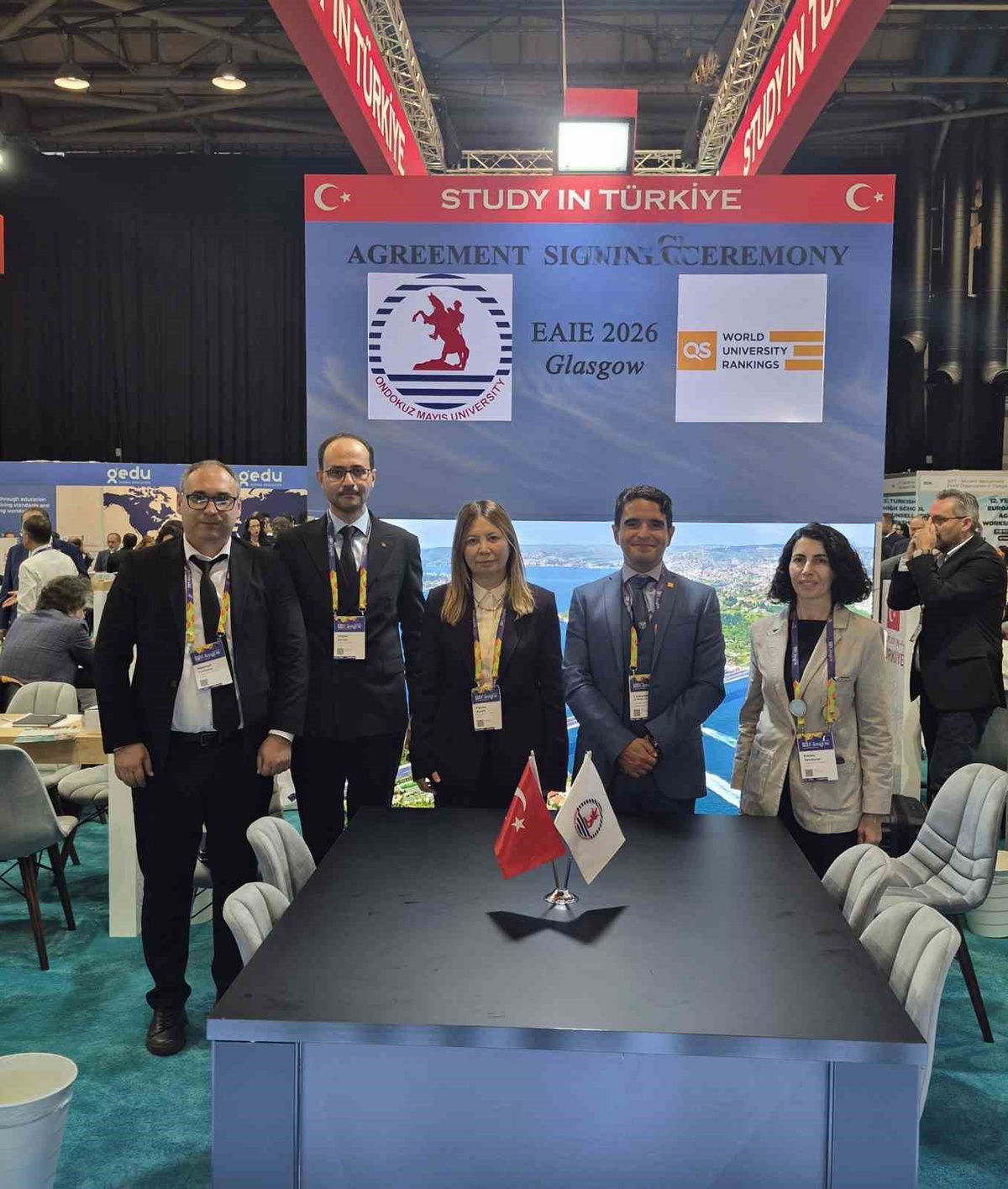 OMÜ, QS ile üç yıllık iş birliği anlaşması imzaladı