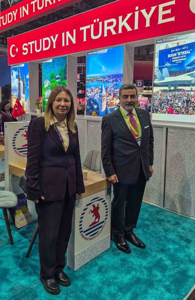 OMÜ standı Glasgow'da Başkonsolos Kıvanç'ı ağırladı, iş birliği hedefleri görüşüldü