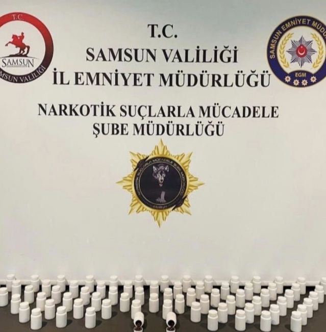 Samsun'da 4 ilçede uyuşturucu operasyonu, 8 şahıs hakkında adli işlem başlatıldı