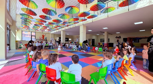 Yüksekova'da kreş çocuklarına el hijyeni ve diş sağlığı eğitimi verildi