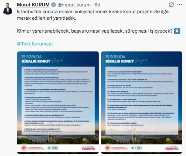 Sosyal konutta geri sayım başladı! 7 şartı taşıyan başvurabilecek 