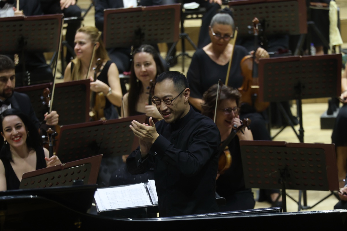 Türkiye-Çin diplomatik ilişkilerinin 55. yılı CSO Ada Ankara\'da konserle kutlandı