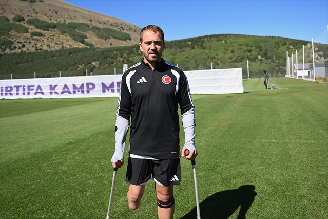 Ampute Futbol Milli Takımı, Meksika'daki dünya kupası öncesi Erciyes'te kamp yapıyor