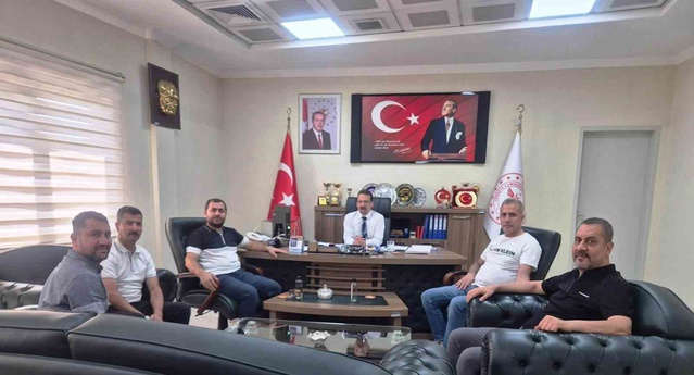 Cizre Devlet Hastanesi başhekimi Sapan, basın mensuplarıyla bir araya geldi
