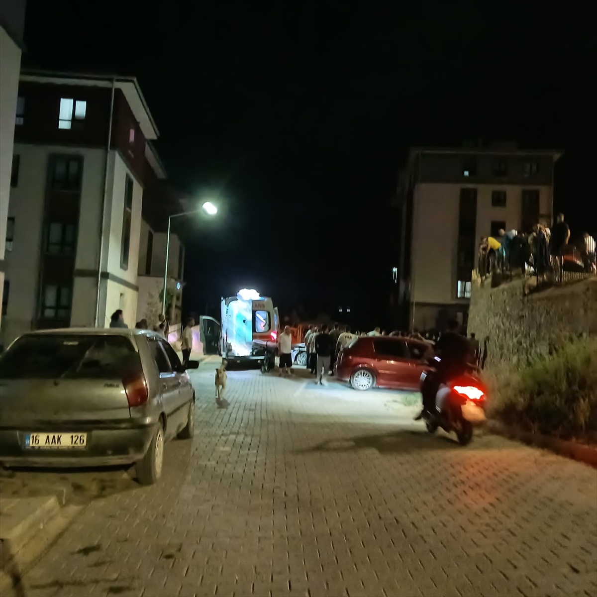Bursa İnegöl\'de devrilen motosikletteki hamile kadının bebeği hayatını kaybetti