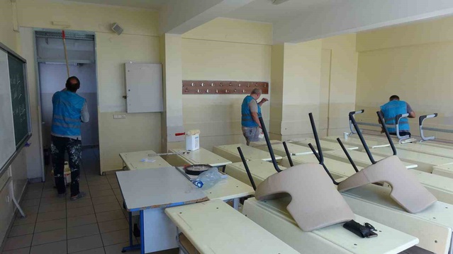 Denetimli serbestlik yükümlüleri 11 okulu yeni eğitim yılına hazırladı