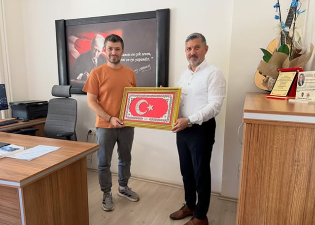 Eğitim Bir-Sen Muğla Şube Başkanı Uçak’tan yeni okul yöneticilerine ziyaret