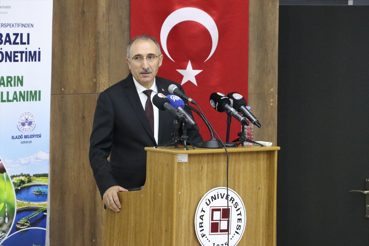 Elazığ\'da su ve gıda güvenliği çalıştayı TÜBA işbirliğiyle başladı