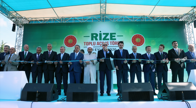 Memleketinde Cumhurbaşkanı Erdoğan'ı mest eden görüntü