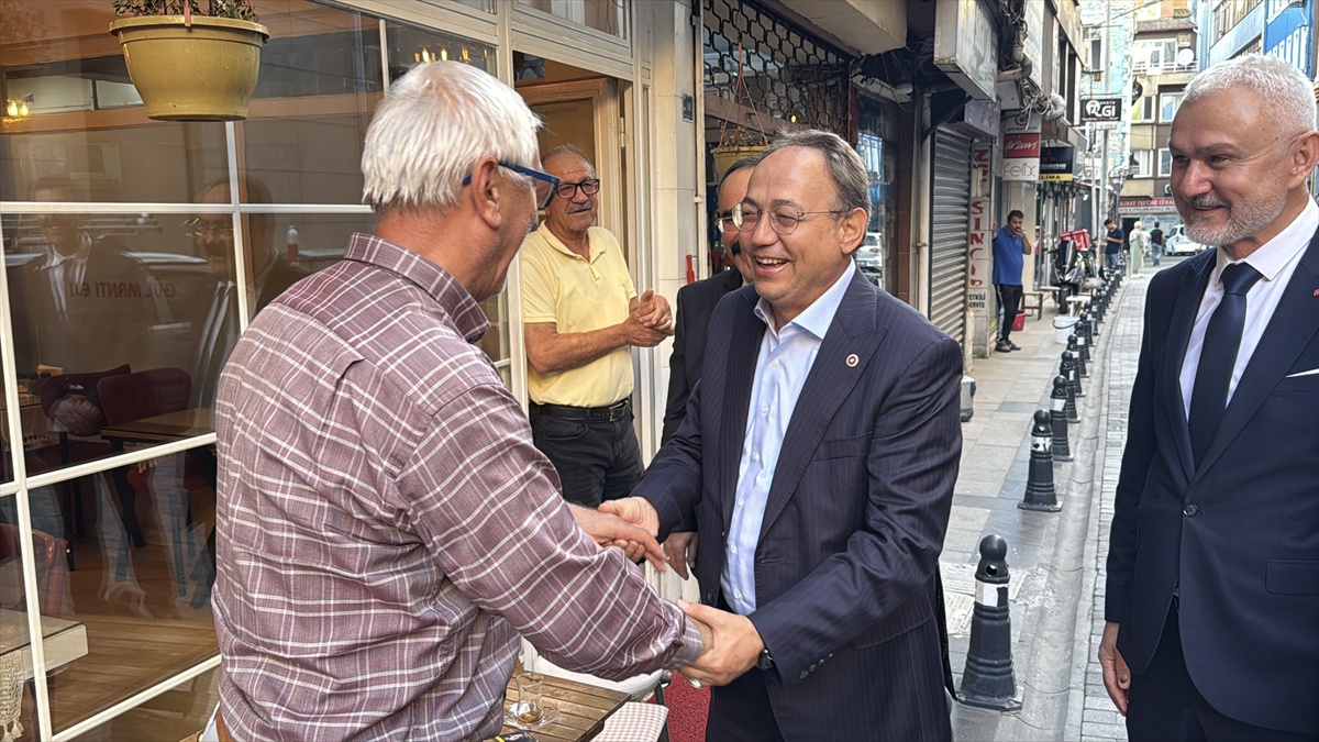 MHP\'li Topsakal Zonguldak\'ta valiliği ve GMİS\'i ziyaret etti