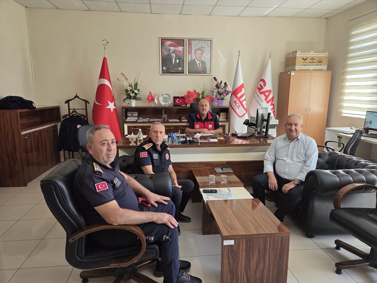 Niğde\'de orman yangınlarına müdahale eğitimi için kurumlar bir araya geldi