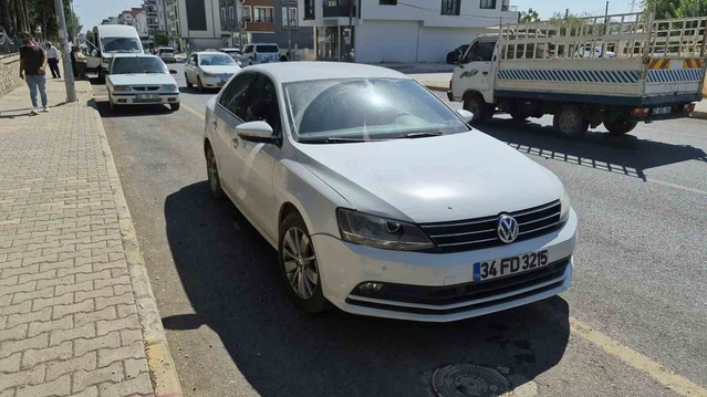 Adıyaman'da otomobilin çarptığı yaya hastaneye kaldırıldı