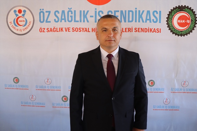 Öz Sağlık-İş Kırklareli Şube Başkanlığına Arı 52 delegelik oyla yeniden seçildi