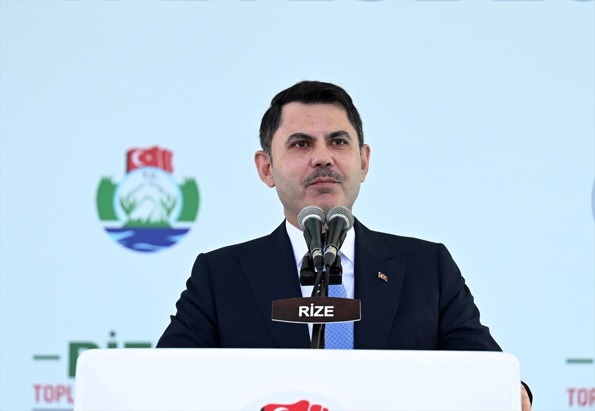 Sağlık Bakanı Memişoğlu, Rize\'de toplu açılış töreninde konuştu: