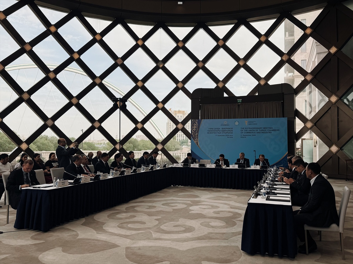 Türk Ticaret ve Sanayi Odaları Birliği Astana\'da olağanüstü toplandı
