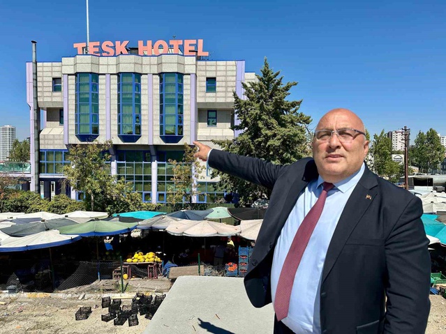 Pazarcılar Federasyonu Başkanı Karaca, Tokat ESOB'u ziyaret etti