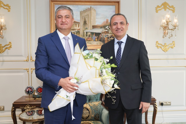 Yüreğir Belediye Başkan Vekili Özünal, Vali Yavuz'u ziyaret etti