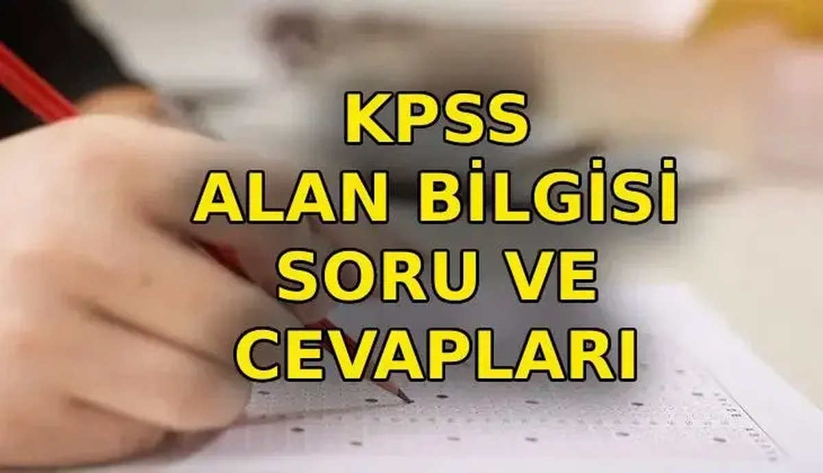 2026-KPSS Alan Bilgisi oturumları tamamlandı, sonuçlar 10 Ekim\'de açıklanacak