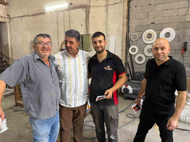 Anahtar Parti Kırşehir teşkilatı sanayi esnafının sorunlarını yerinde dinledi
