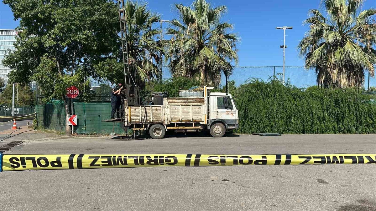 Samsun Canik\'te sondajda çıkan gaz AFAD KBRN ekibini alarma geçirdi