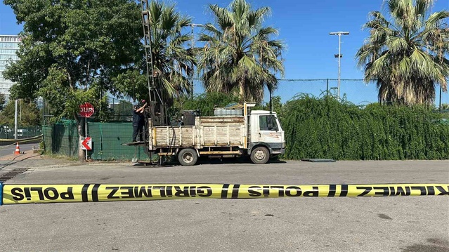 Samsun Canik'te sondajda çıkan gaz AFAD KBRN ekibini alarma geçirdi