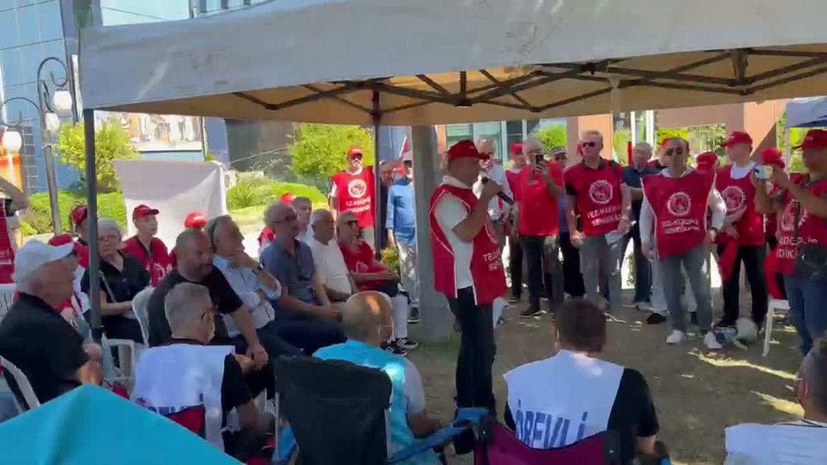 Atakum Belediyesi işçileri dört gündür açlık grevinde, ücretler beş aydır ödenmedi