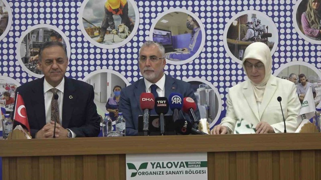 Bakan Işıkhan Yalova'da iş dünyasıyla buluştu, 2,1 milyon ilave istihdam hedefini açıkladı