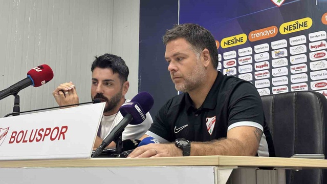 Boluspor ile Pendikspor 1-1 berabere kaldı, teknik direktörler üzgün