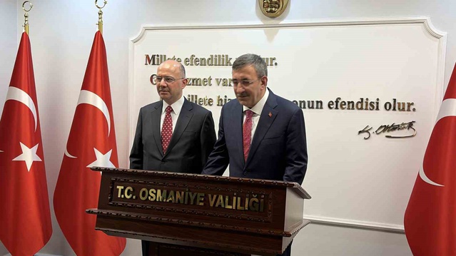 Cevdet Yılmaz Osmaniye'de valilik ve AK Parti il başkanlığını ziyaret etti