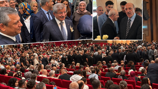 Davutoğlu oğlunu evlendirdi! Tüm gözler Erdoğan'ı aradı ama...