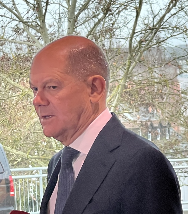 Scholz Hamburg'da konuştu, kalıcı barış için egemenliğe saygı şart dedi