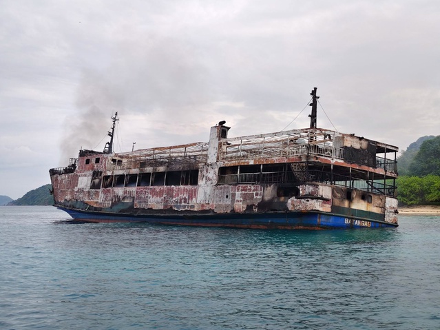 Palawan açıklarında feribot yangınında can kaybı 76'ya yükseldi, 13 kişi aranıyor