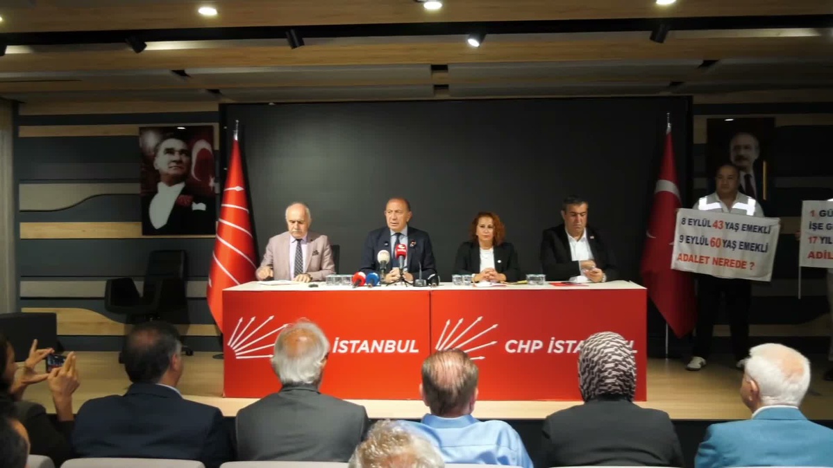 CHP\'den kademeli emeklilik çağrısı