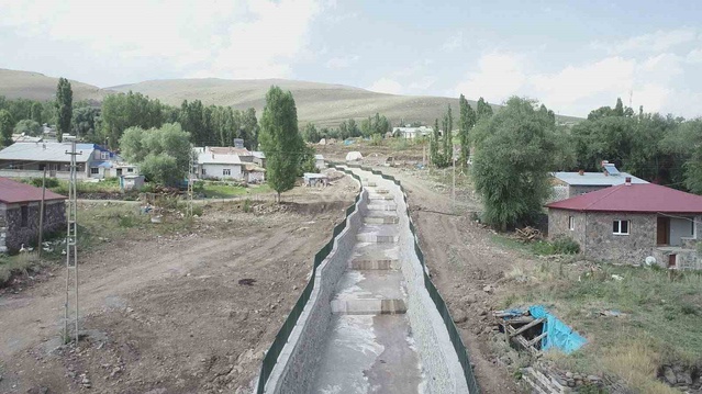 DSİ Bölge Müdürü Kotan, Kars'ta taşkın kontrol projelerini yerinde inceledi
