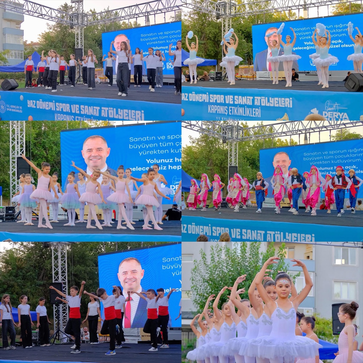 Kırklareli\'nde yaz kursları kapandı, çocuklar yeteneklerini sergiledi