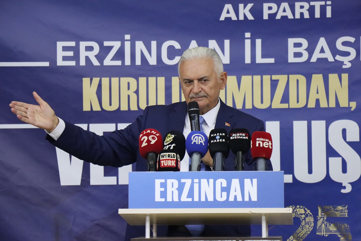 Binali Yıldırım Erzincan\'da, Terörsüz Türkiye sürecini anlattı