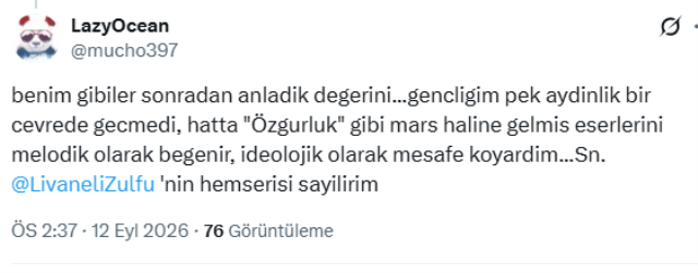 Zülfü Livaneli'den YENİ Parti'ye 