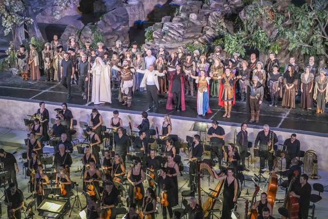 Aspendos Opera ve Bale Festivali, Verdi'nin 'Attila' operasıyla perdelerini açtı