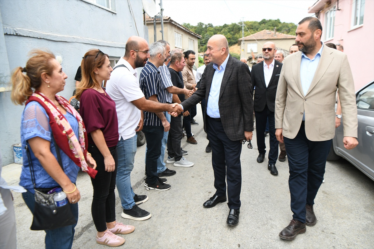 Milletvekili Gider, Lapseki İlyasköy\'de geleneksel hayır yemeğine katıldı