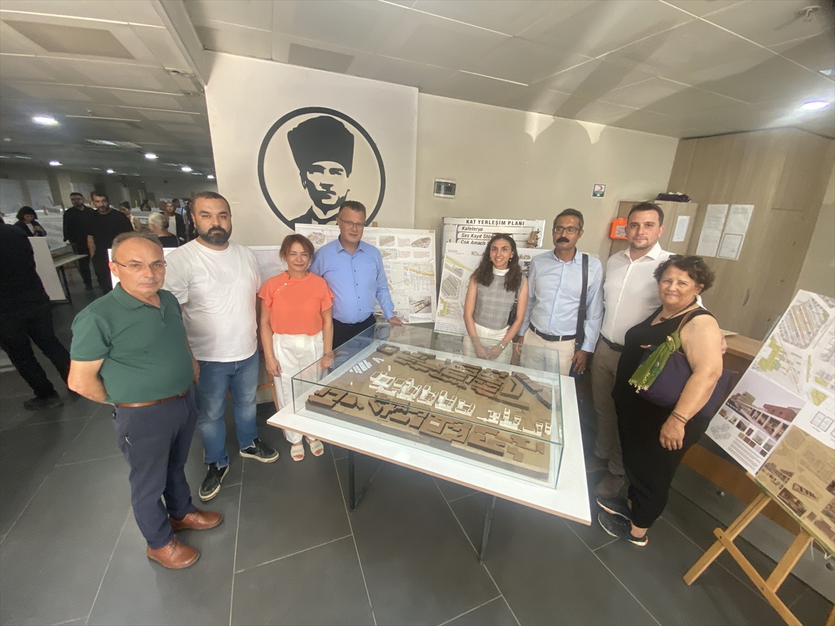 Alaşehir\'de kentsel tasarım projesi yarışmasının ödül töreni yapıldı