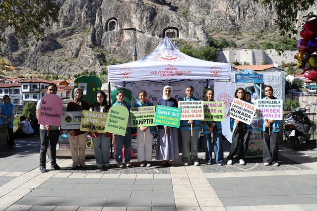 Amasya'da çocuklar tohum toplarıyla COP31 öncesi iklim farkındalığı oluşturdu